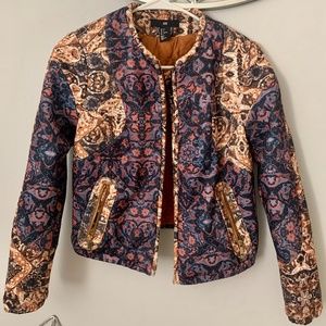Vintage Style Bomber Jacket